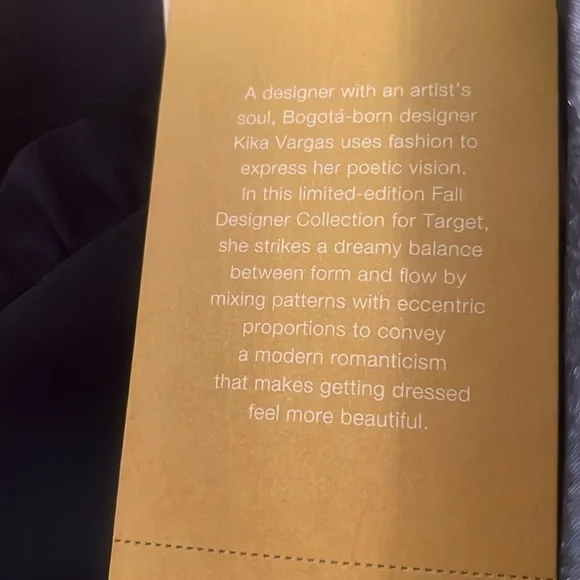 NWT - Kiki Vargas X Target  Black midi dress 3X - Picture 4 of 8